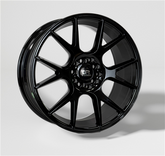 17" DRIFT Racing DR306 Wheel 🔥 17X7.5 +35 5X100+5X114.3🔥73.1 Gloss Black Rim ✅